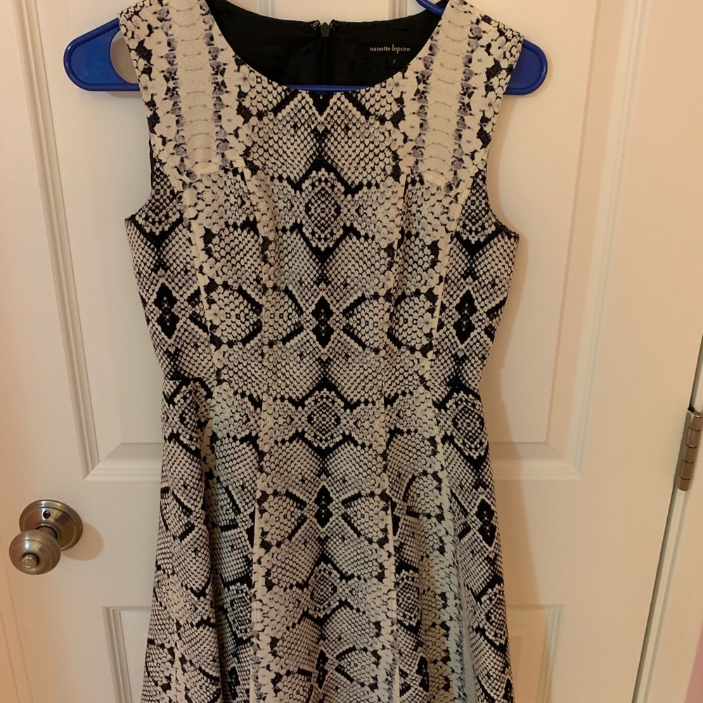 Nanette Lepore Snake Dress Snakeskin Dress